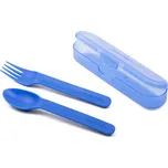 Suavinex Sada příborů BOOO modrá