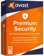 Avast Premium Security Windows 1 zařízení 1 rok