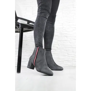 Dámská zimní obuv Balada Kotníkové boty na podpatku W128-5G Velikost: 37