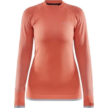 Běžecké oblečení Triko Craft Triko Craft ADV Warm Fuseknit Intensity 1909735 dámské dl.r. trace orange S S
