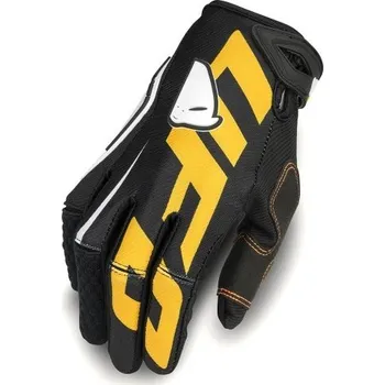 Moto oblečení BLAZE 4453-K - žluté off-road rukavice UFO - M