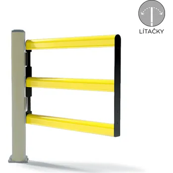 Stavební profil Kyvné dveře s vysokou odolností, 100 cm – DP 150 SWING