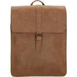 Velký dámský batoh na tablet Kate 66495 přírodní hnědá, ENRICO BENETTI