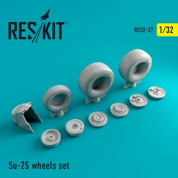 Plastikový model Reskit 1/32 Su-25 wheels set