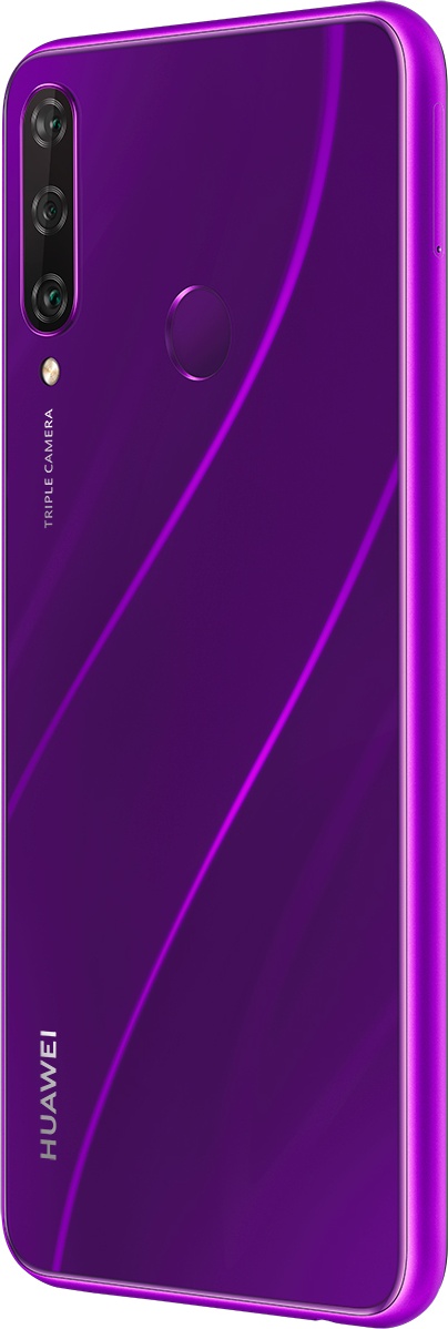 foto Mobilní telefon HUAWEI Y6p 64 GB fialový