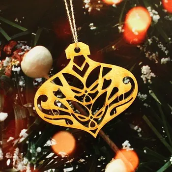 Vánoční ozdoba Vánoční ozdoba na stromeček baňka 3