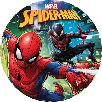 Jedlá dekorace na dort Dekora fondánový list Spiderman 100 g