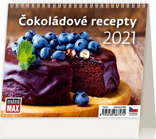 Recenze Helma365 stolní kalendář Minimax Čokoládové recepty 2021 Zbozi cz