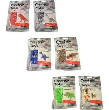 Dětské navlékací korálky MADE Korálky Zažehlovací Dinosauři 500ks