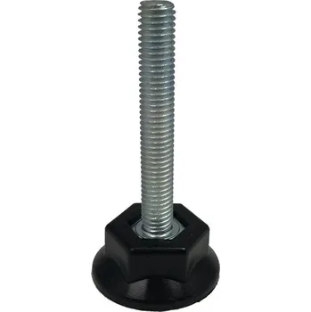 Pojezdové kolečko Stavitelná noha M10x60 pevná