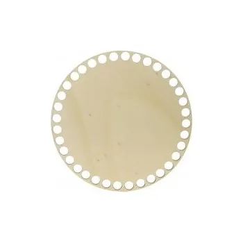 Dno na košík kulaté 15cm topol