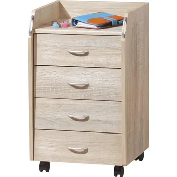 Zásuvkový kontejner Kontejner TRAVIS dub sonoma klasický