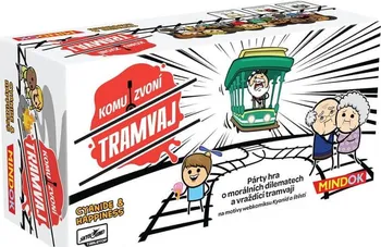 Desková hra Mindok Komu zvoní tramvaj