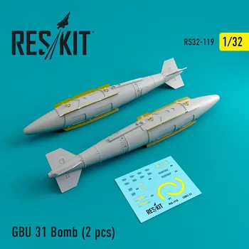 Plastikový model Reskit 1/32 GBU 31 Bomb (2 pcs.)