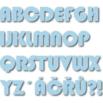 Pelisport Písmena 02 filc 7,5 cm