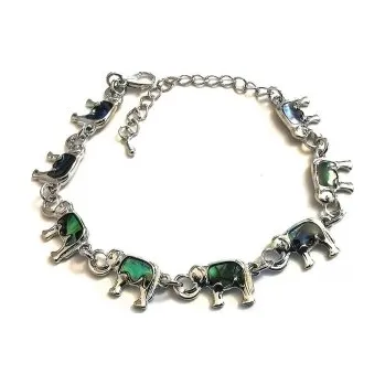 Náramek Náramek s perletí paua sloni