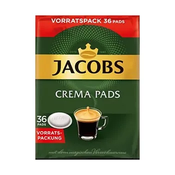 kávové kapsle Jacobs Crema Pads Klassisch Senseo pody 36 ks