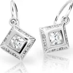 Cutie Jewellery Náušnice pro miminka C2501-B CZ White