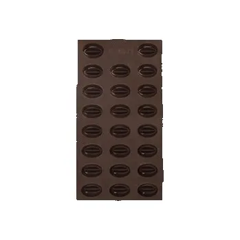 Forma na pečení Silikonová forma - Kávová zrna / 23 ks