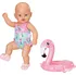 Doplněk pro panenku Zapf Creation Baby Born Souprava na plavání plameňák