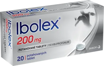 Lék na bolest, zánět a horečku Ibolex 20 tbl.