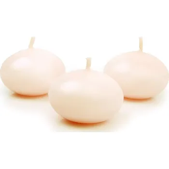 Svíčka Svíčka plovoucí krémová