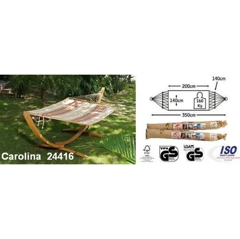 Houpací síť Jobek Houpací síť CAROLINA s fleecovým potahem - latte macchiato - výprodej