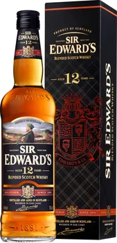 Whisky Glen Turner Sir Edward´s Blended Scotch Whisky 12 y.o. 40 % 0,7 l box