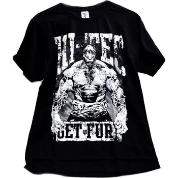 Pánské tričko HiTec Nutrition tričko Get Fury pánské černé - velikost L