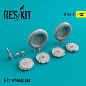 Plastikový model Reskit 1/32 I-16 wheels set