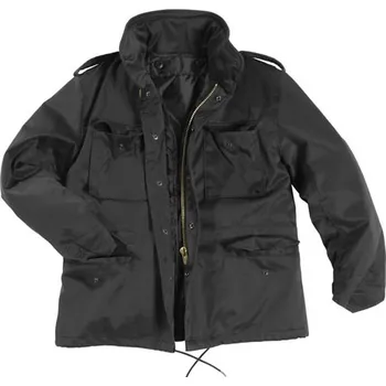 Chlapecká bunda MIL-TEC bunda dětská US M65 s vložkou ČERNÁ vel.XXL/13-15/164-170