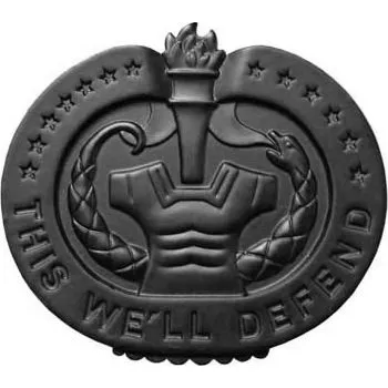 Odznak DRILL INSTRUCTOR - ČERNÝ