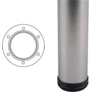 Stolová podnož Strong stolová noha nikl satin 710x60