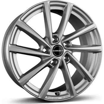 Disk Alu disk Borbet V 7x17, 5x112, 66.5, ET48,5 crystal silver
