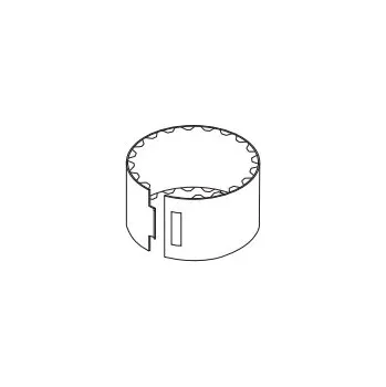 Kouřovod ALMEVA FLEX pojistná objímka 60mm