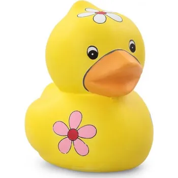 Pokladnička Pokladnička z keramiky - kačenka + 6 barev a štětec 10 x 9 x 13 cm