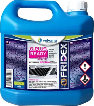 Nemrznoucí směs do chladiče Velvana Fridex G Plus Ready 3 l