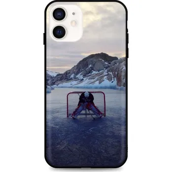 Pouzdro na mobilní telefon Kryt iPhone 12 mini silikon Hockey Goalie (obal neboli pouzdro na iPhone 12 mini)