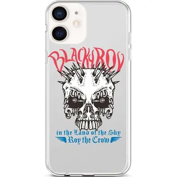 Pouzdro na mobilní telefon Kryt iPhone 12 mini silikon Black Roy (obal neboli pouzdro na iPhone 12 mini)