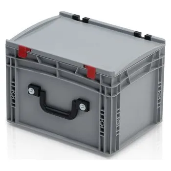 přepravka pro zvíře Přepravka s víkem 40x30x28,5 cm, 1 madlo dlouhá strana