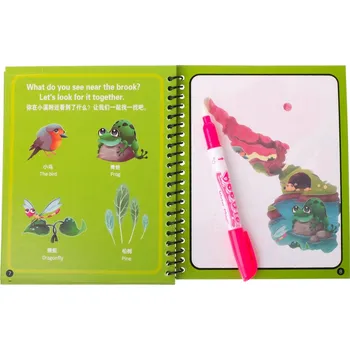 omalovánky Kik Vodní omalovánky zvířátka