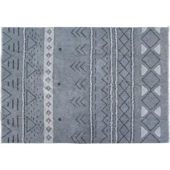 Psací stůl Vlněný koberec 170 x 240 modrý Lorena Canals - Bohemian