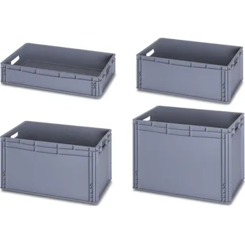 Plastová euro přepravka 600x400 (EG 64) - 120 mm