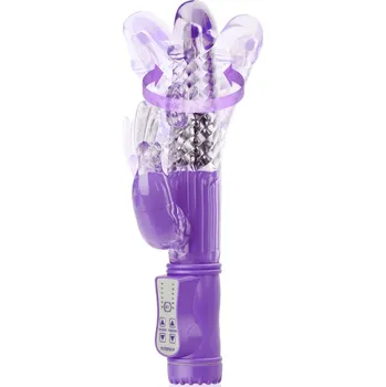 Vibrátor ROTAČNÍ VIBRÁTOR S KULIČKAMI A KRÁLÍČKEM 36 VARIANT VIBRACÍ – 78159507