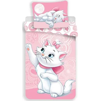 Povlečení Jerry Fabrics Marie Cat Big 140 x 200, 70 x 90 cm zipový uzávěr