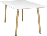 Idea Uno Jídelní stůl 140 x 90 cm bílý