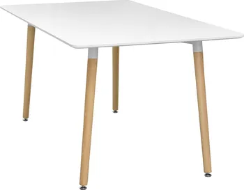 Jídelní stůl Idea Uno Jídelní stůl 140 x 90 cm bílý
