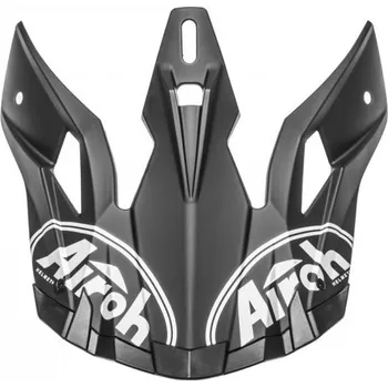Helma na motorku náhradní kšilt pro přilbu AVIATOR ACE, AIROH - Itálie (černá mat)