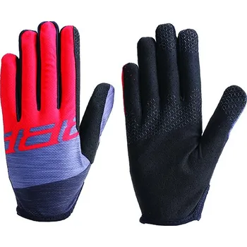 Cyklistické rukavice BBW-54 LiteZone šedo/červené rukavice XL