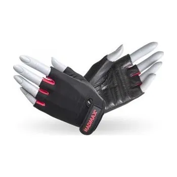 Fitness rukavice MadMax Rukavice Rainbow 251 - červené